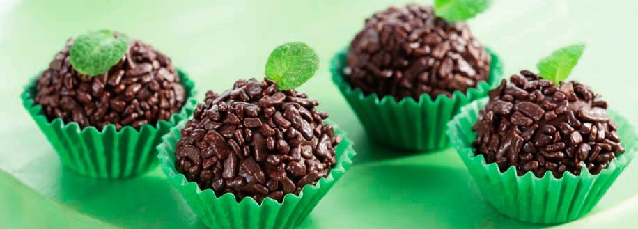 Brigadeiro com Menta