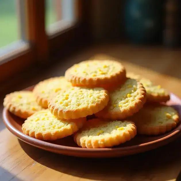 Biscoito amanteigado de flocos: crocante e fácil para o lanche da tarde