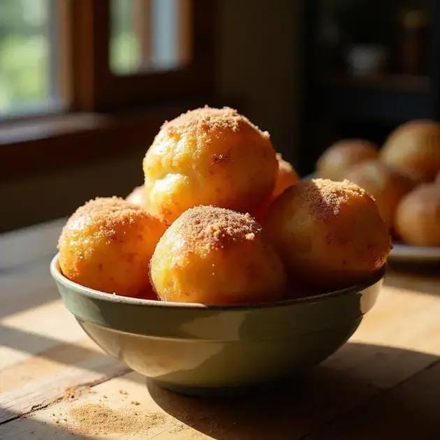 Bolinho de chuva crocante: receita simples com casquinha dourada e sequinha