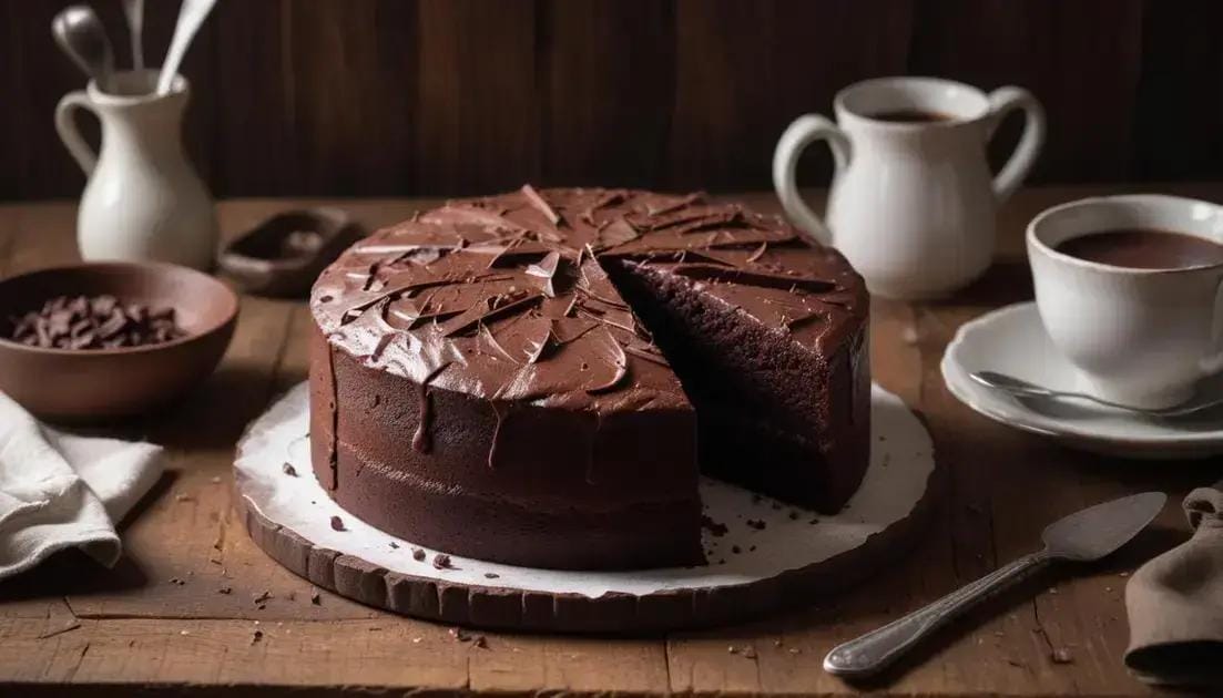 Bolo de chocolate fofinho: receita fácil, econômica e irresistível para qualquer ocasião