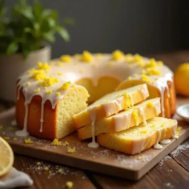 Bolo de Limão Glaciado: fofinho, fácil e com cobertura cítrica deliciosa