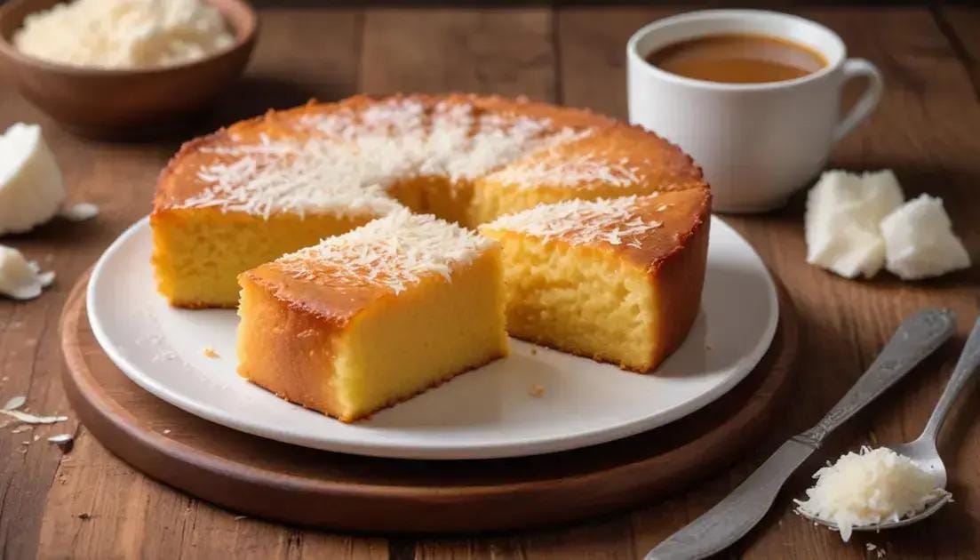 Bolo de macaxeira: receita tradicional macia, úmida e com sabor de infância