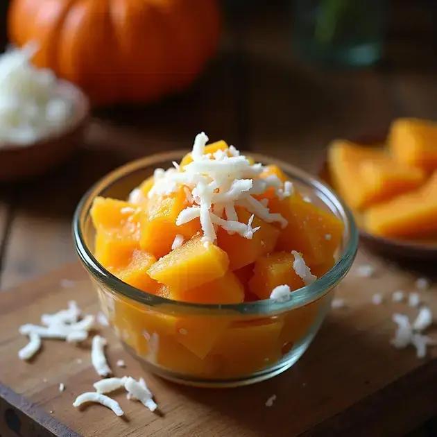 Doce de abóbora com coco: receita tradicional mais prática e leve