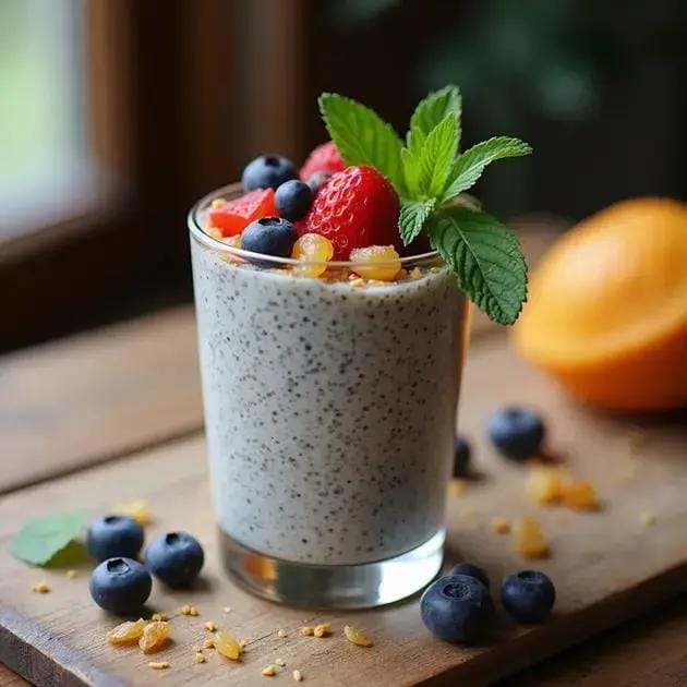 Pudim fit de chia: leve, fácil e saboroso para o dia a dia