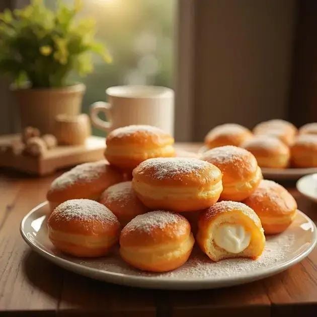 Sonhos caseiros: receita fácil para sonhar com o sabor da infância